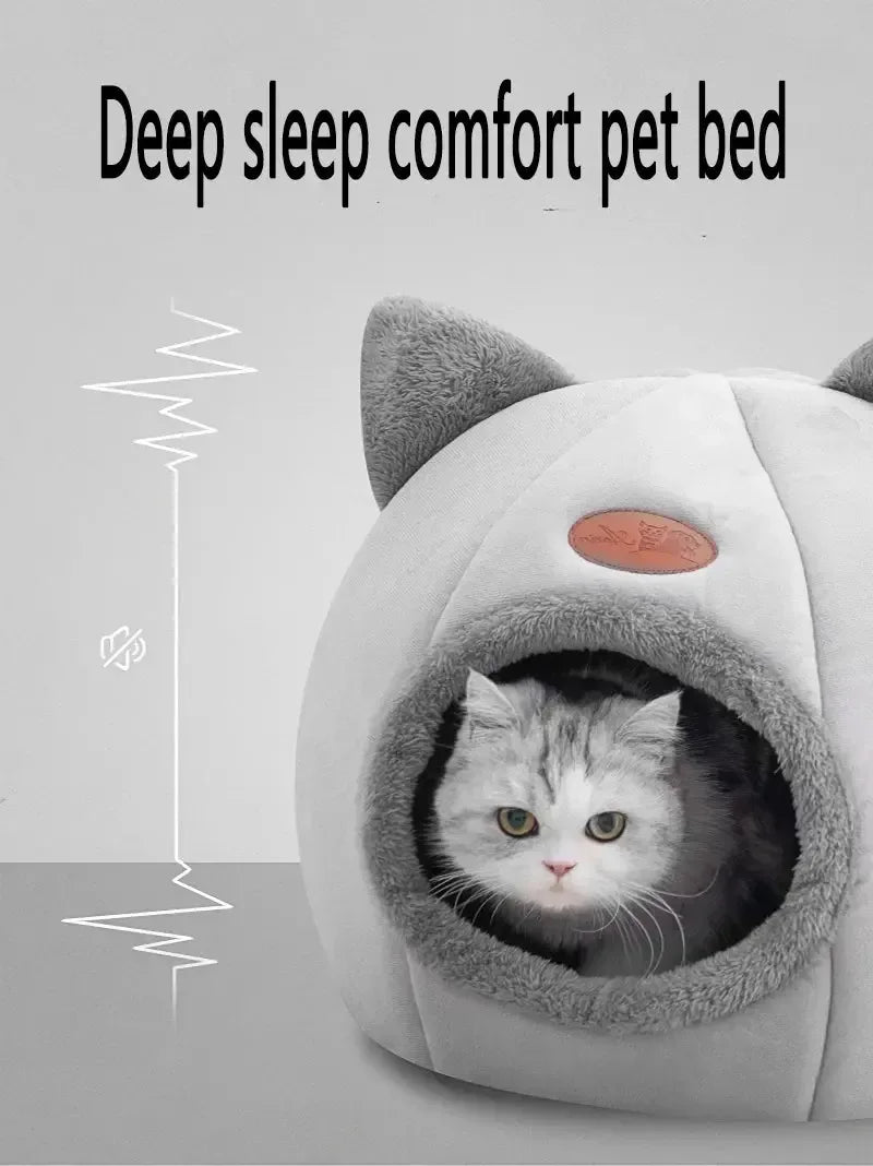 Tiefschlaf-Katzenbett-im-Winter-_-Kuscheliges-Hohlenbett_-Warmematte-_-gemutliches-Nest-fur-Katzen-_-kleine-Hunde-FUXL-Shopify-44178938 - FUXLShop