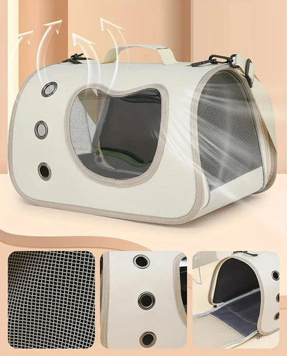 Tragbare Haustiertasche für Hunde & Katzen – Leichter, atmungsaktiver Transportbeutel für unterwegs - FUXL-Shopify