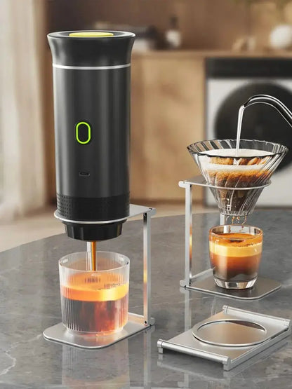 Tragbare drahtlose Espressomaschine für Auto, Zuhause & Camping – 3-in-1 Kaffeemaschine - FUXL-Shopify