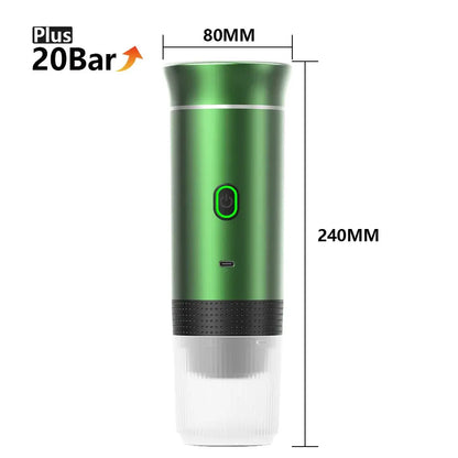 Tragbare drahtlose Espressomaschine für Auto, Zuhause & Camping – 3-in-1 Kaffeemaschine - FUXL-Shopify