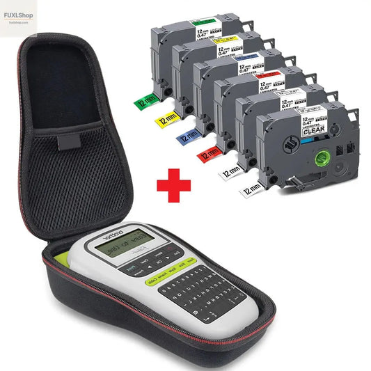 UniPlus Tragetasche für Brother PT-H110 / PT-H100 – Robuste Aufbewahrungsbox für Etikettendrucker & Zubehör - FUXL-Shopify 
