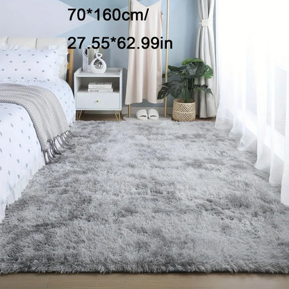 Plüsch Teppich Tie-Dye – Weiche rutschfeste Bettvorleger für Wohnzimmer & Schlafzimmer - FUXLShop