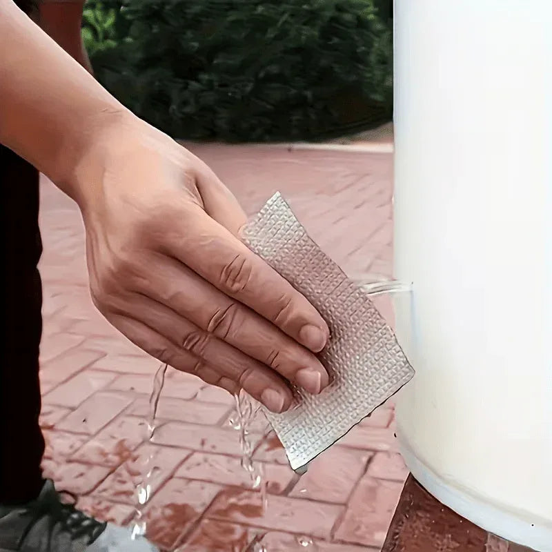 Aluminium Klebeband 10m x 5cm - Hitzebeständig & Wasserdicht - Alu-Reparaturband für Rohre Dächer & Leckagen - FUXLShop
