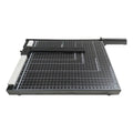 Schwerlast trimmer guillotine-papierschneider hebelschneider schwarz mit lineal und rasterfläche online bestellen