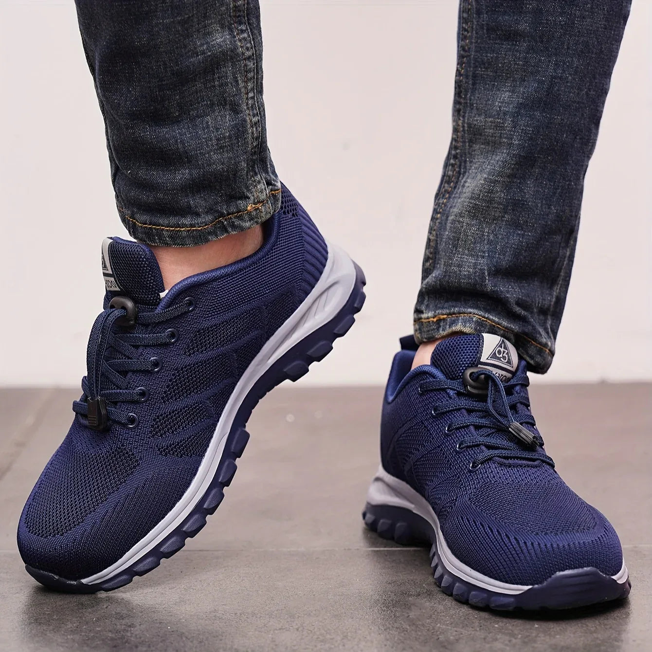 Baskets légères et respirantes pour hommes - Chaussures sportives et décontractées à semelle souple