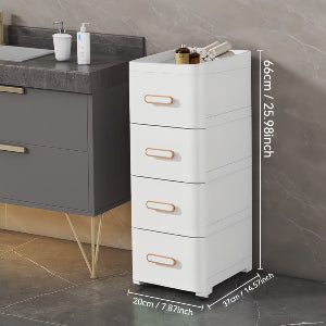 5-stufiges Regal im Industrie-Stil mit 6 transparenten Kunststoffschubladen, ideal für vielseitige Aufbewahrung in Wohn- und Arbeitsräumen