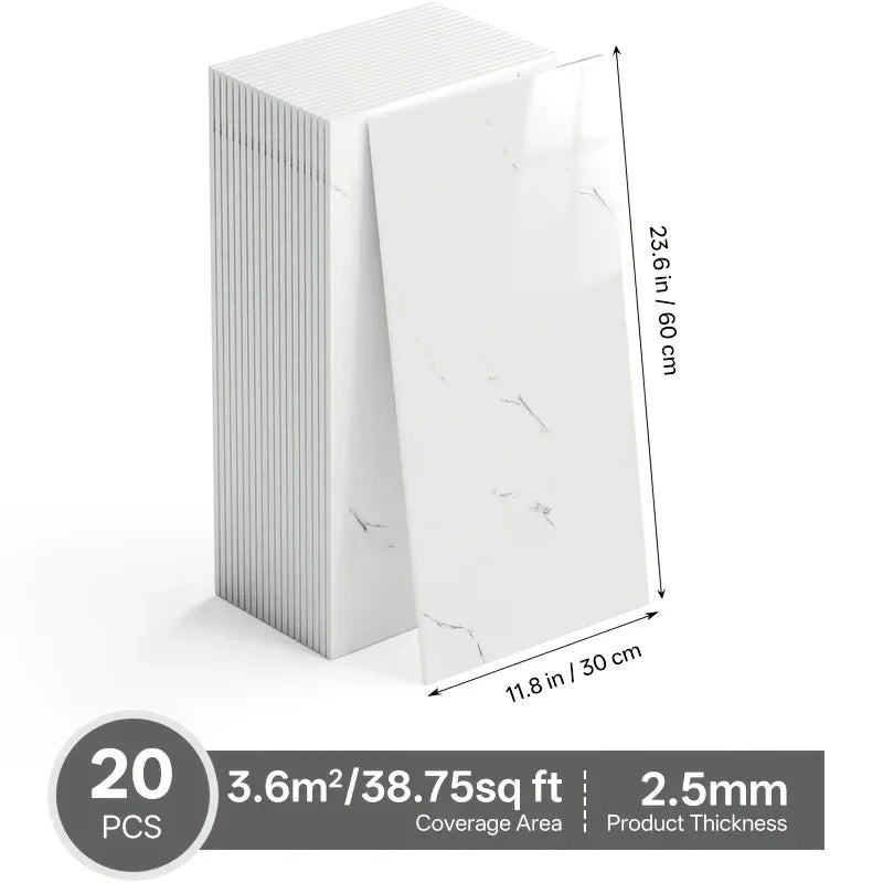 3D Wandfliesen Selbstklebend - Abziehen & Aufkleben Mosaik Wandpaneele - FUXLShop