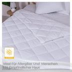 NordQueen 4-Jahreszeiten Bettdecke – Weich, Hypoallergen, Mikrofaser
