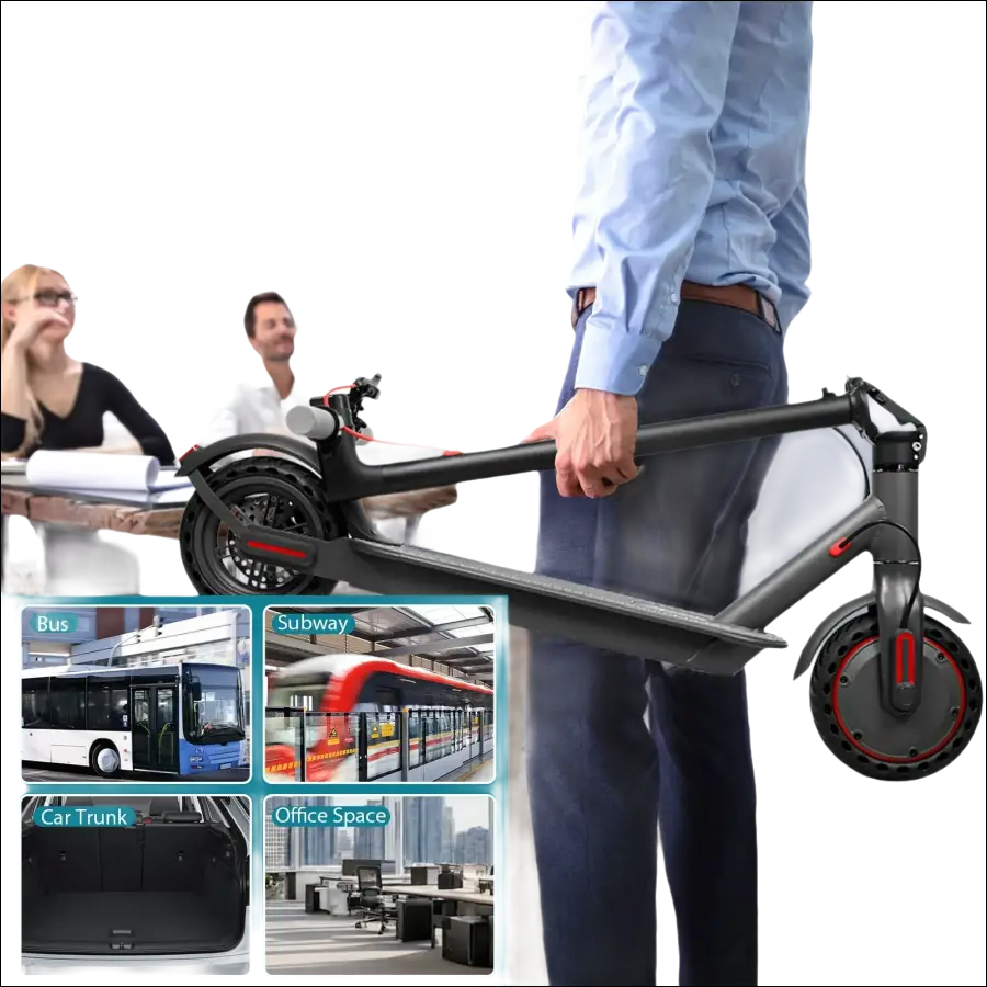 AOVOPRO Smart APP Elektroroller 2025 - 350W/500W Motor 36V/42V 25-45 km Reichweite - Erwachsenen E-Scooter