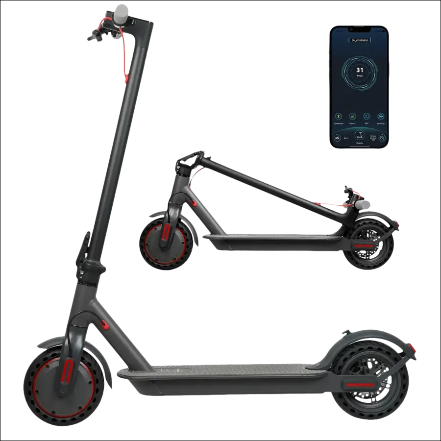 AOVOPRO Smart APP Elektroroller 2025 - 350W/500W Motor 36V/42V 25-45 km Reichweite - Erwachsenen E-Scooter