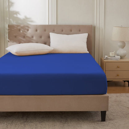 Baumwolle Spannbettlaken – Hochwertig, 130 g/m², 30 cm Steghöhe, Atmungsaktiv & Weich, Pflegeleicht, Ganzjahres - Bettwäsche für Zuhause & Gästezimmer - FUXL - Shopify