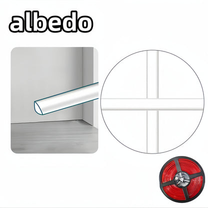 Wasserfestes, selbstklebendes Dichtband für Küche & Bad – Anti-Flecken PVC-Dichtung – Einfach anzubringen für Herd, Ecken & Keramikflächen - FUXLShop