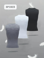 3er-Set Herren Tank Tops Funktionsshirt atmungsaktiv schnelltrocknend – Sport & Alltag