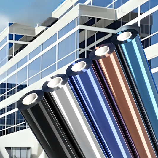 Fenster Sichtschutzfolie Spiegelfolie – UV-Schutz, Hitzereduktion & Blendschutz