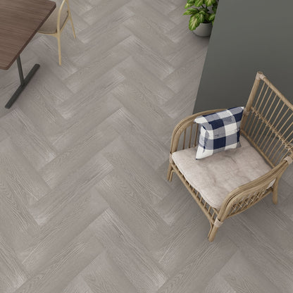 Vinyl Bodenbelag Selbstklebend 50 Stück - Wasserfeste Bodenfliesen Peel & Stick für Küche, Bad & Wohnzimmer