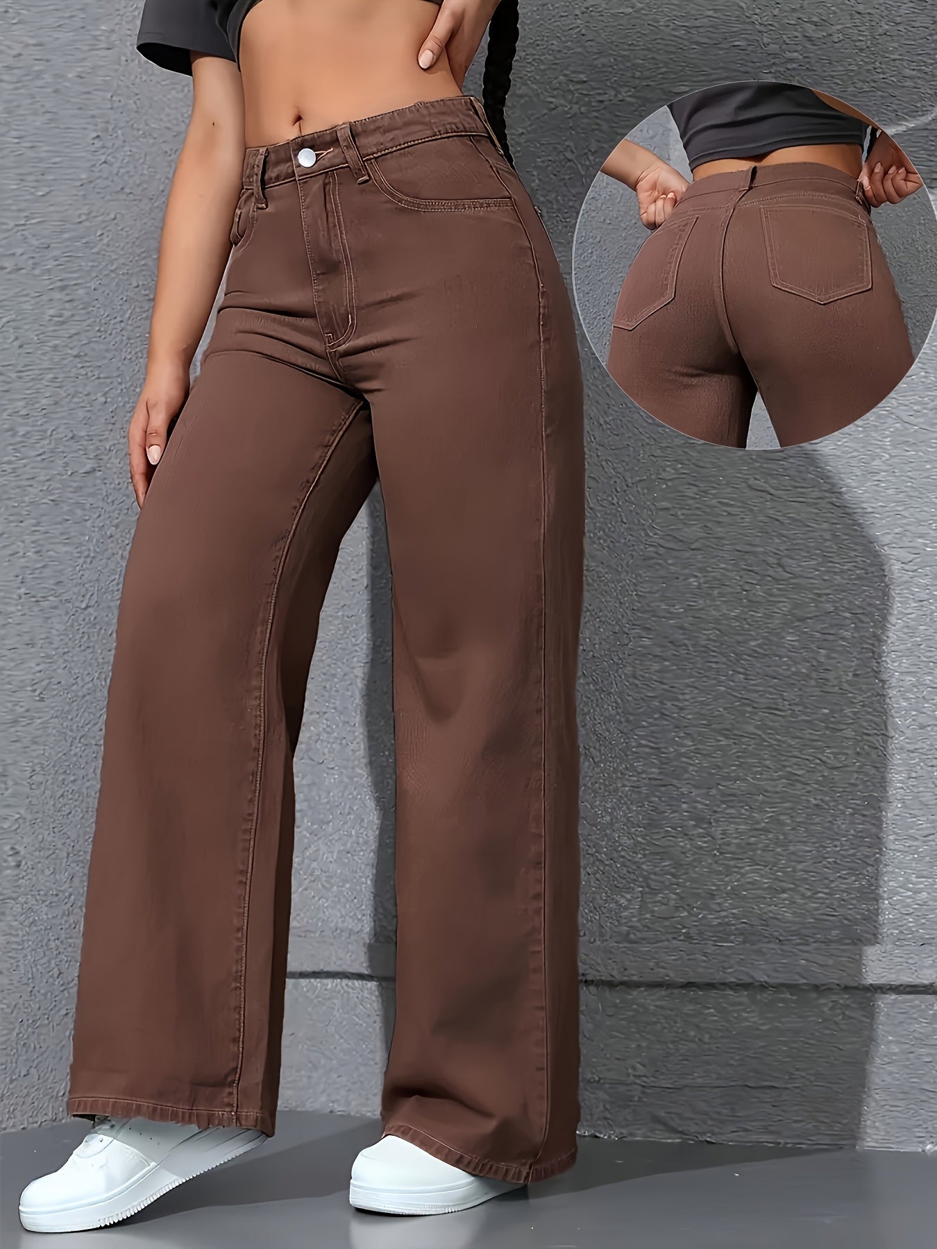 Casual Stoffhose Damen - Seitenansicht