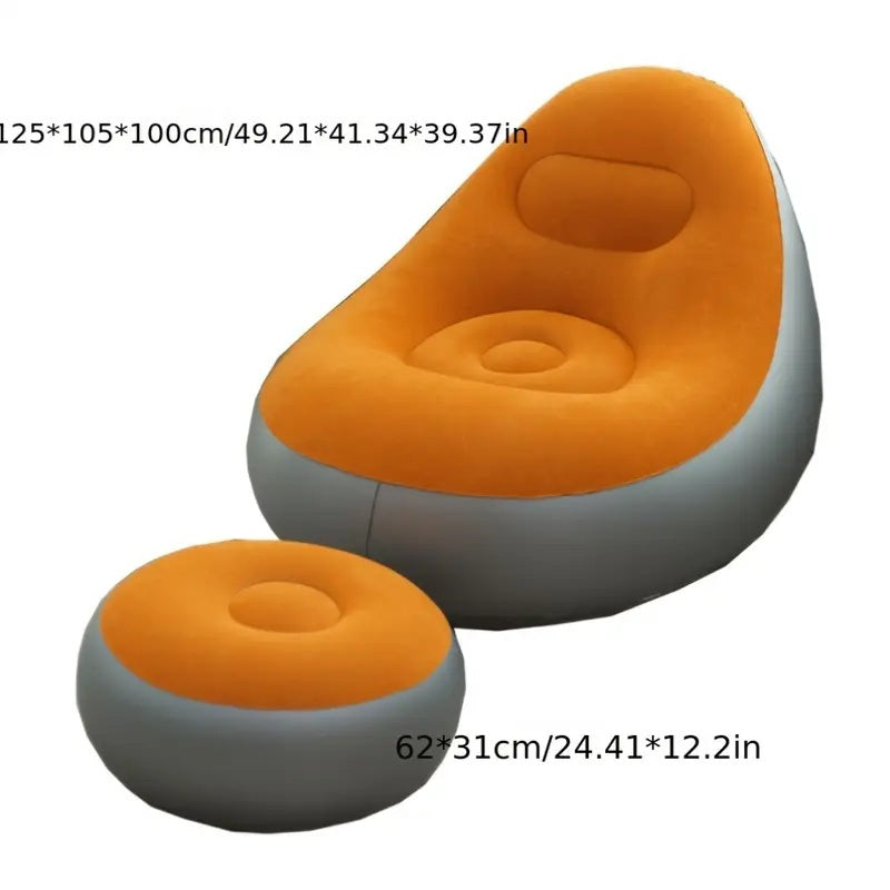 Aufblasbares Outdoor-Sofa – Tragbare Luftcouch für Camping, Strand & Garten