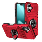 Rote stoßfeste handyhülle mit metallhalter und dual-kartenslot für iphone 11 bis 17 pro max schwere schutzhülle online bestellen