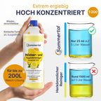 Weiße plastikflasche mit blauem deckel sommertal teppichreiniger konzentrat für sofa auto matratze online bestellen geschenkideen