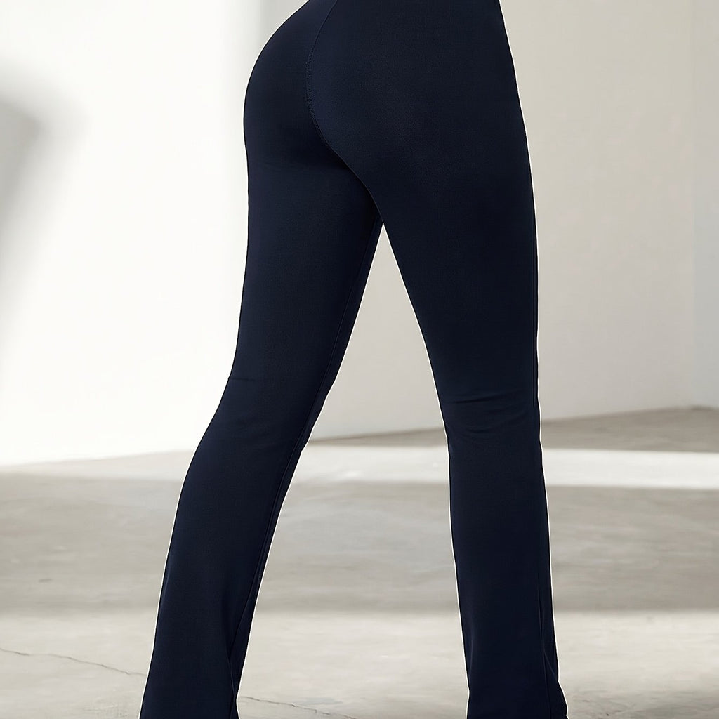 Damen-Schlupfhose mit hohem Bund und Taschen