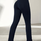 Damen-Schlupfhose mit hohem Bund und Taschen
