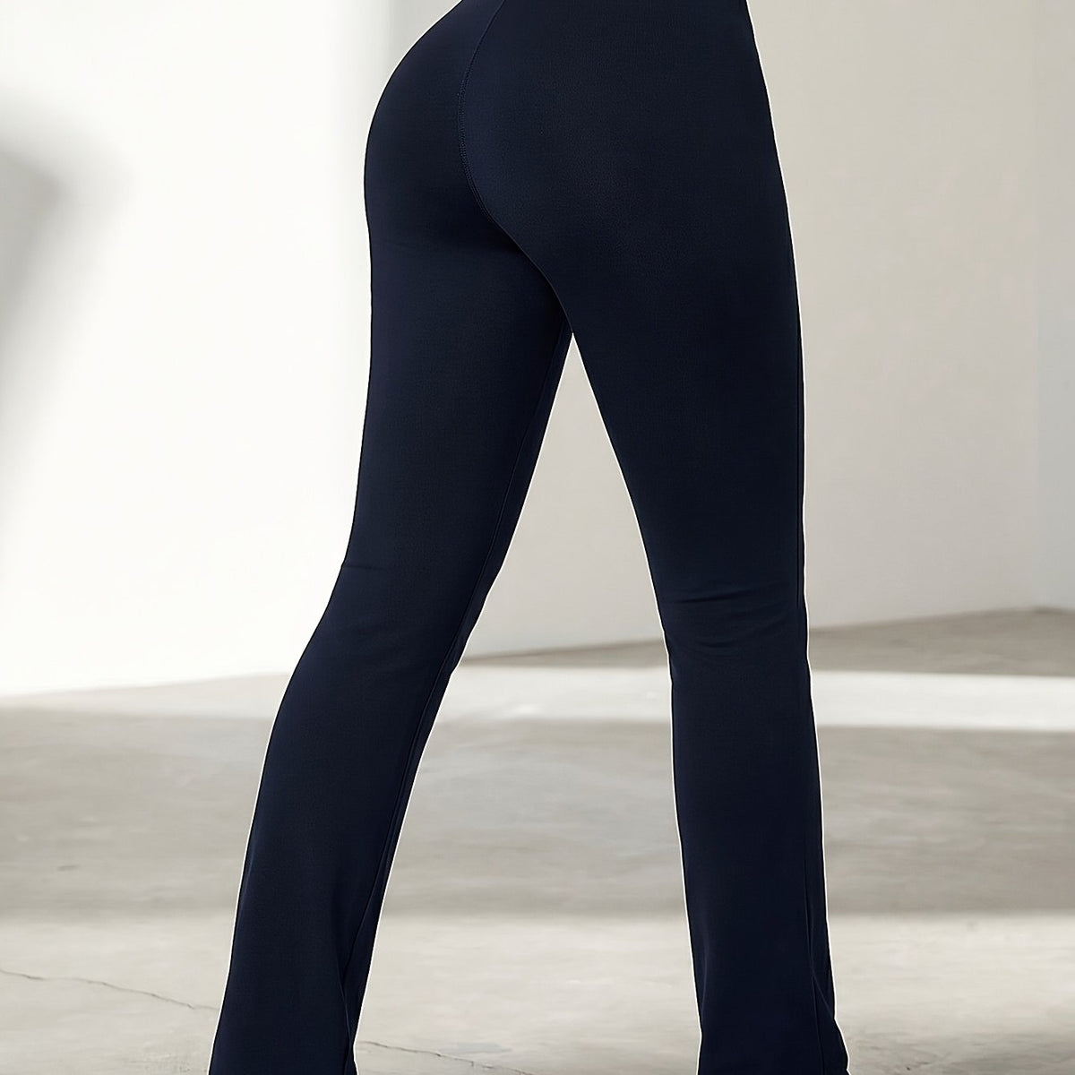 Damen-Schlupfhose mit hohem Bund und Taschen