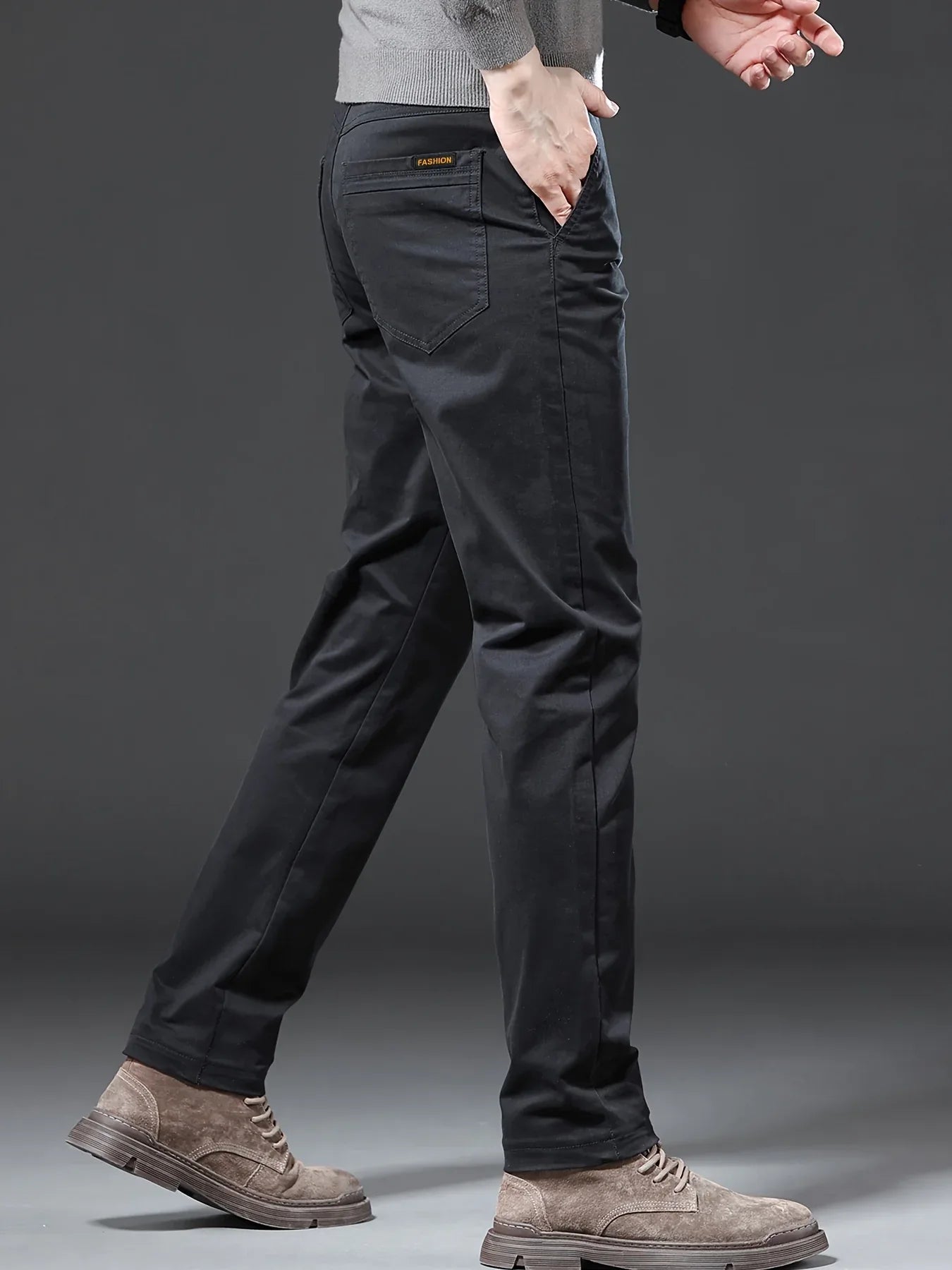 Herren Stretch-Chino Slim Fit – Casual Business Hose für Alltag & Büro
