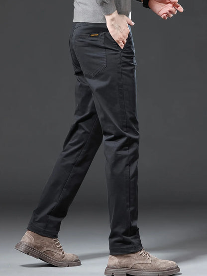 Herren Stretch-Chino Slim Fit – Casual Business Hose für Alltag & Büro