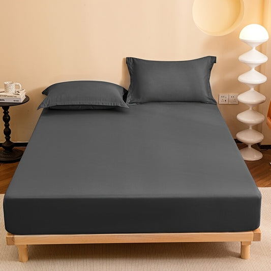 Weiches Bettlaken aus 100 % Polyester – Sanded Finish, gewebt, maschinenwaschbar, ≤29cm Höhe – Uni-Farbe, aktiver Druck – Komfort für jede Saison