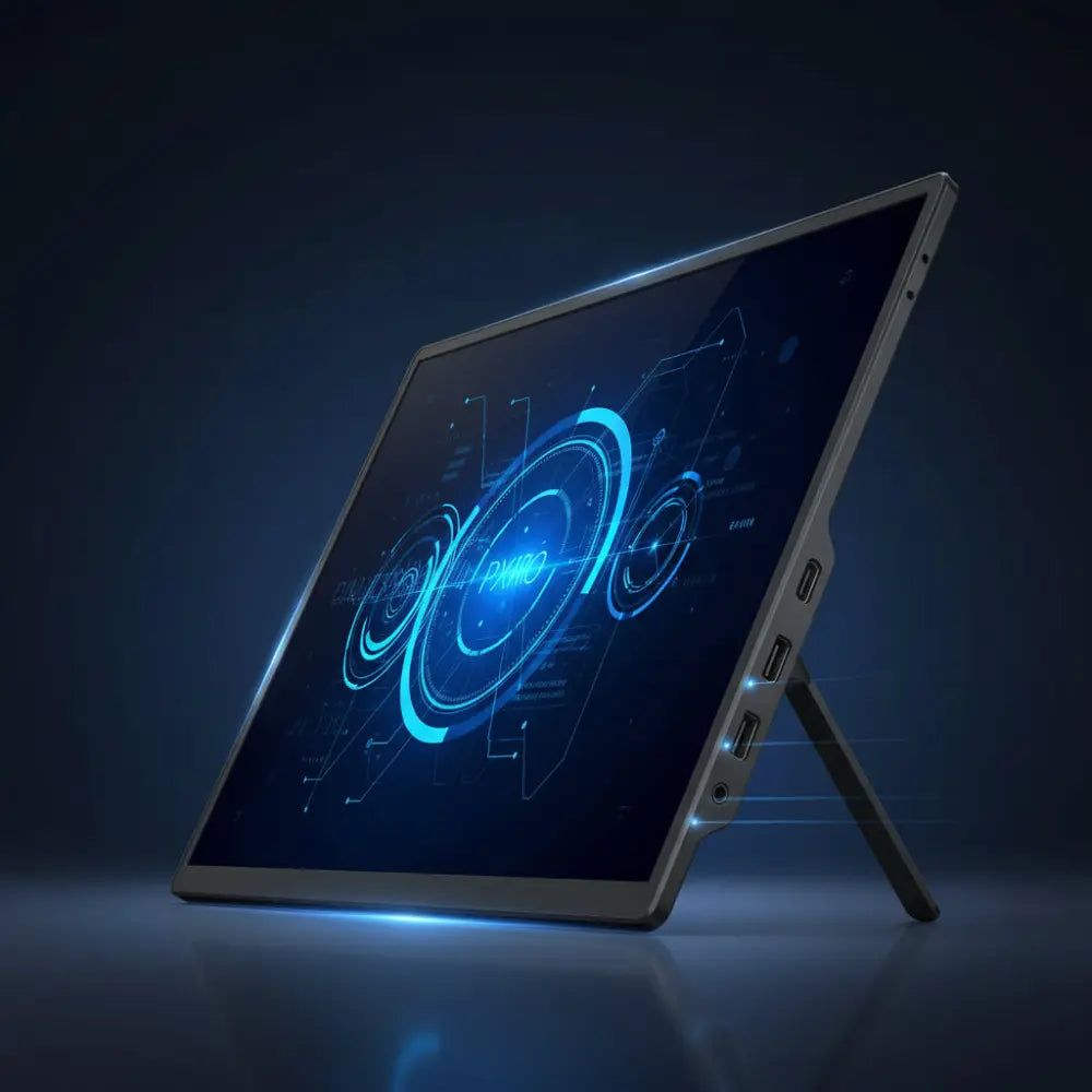 15,6 Zoll Portabler Monitor mit integriertem Standfuß – 1080P FHD IPS, 60Hz, USB-C – FUXLShop