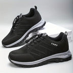 Men's Breathable Lightweight Sneakers - Sporty Casual Shoes with Soft Sole