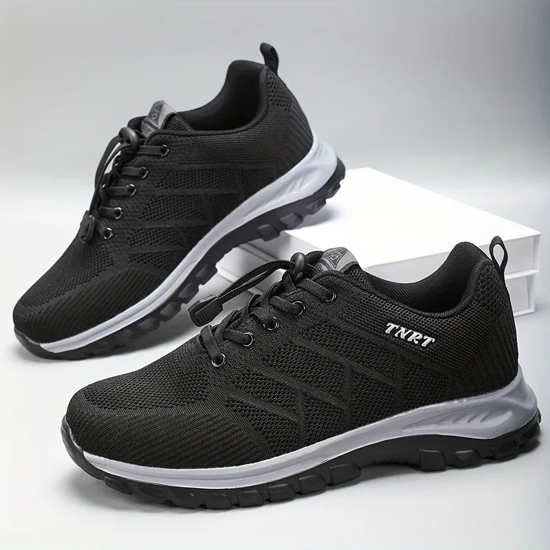 Baskets légères et respirantes pour hommes - Chaussures sportives et décontractées à semelle souple