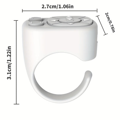 Kabellose Fernbedienung für TikTok und Präsentationen – kompatibel mit iPhone, iPad, Android