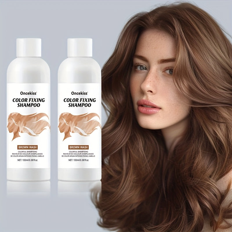 2er-Set Haarfärbe-Shampoo – Intensive Volltonfarbe, langanhaltend & pflegend, einfache Anwendung, verschiedene Nuancen, für alle Haartypen geeignet