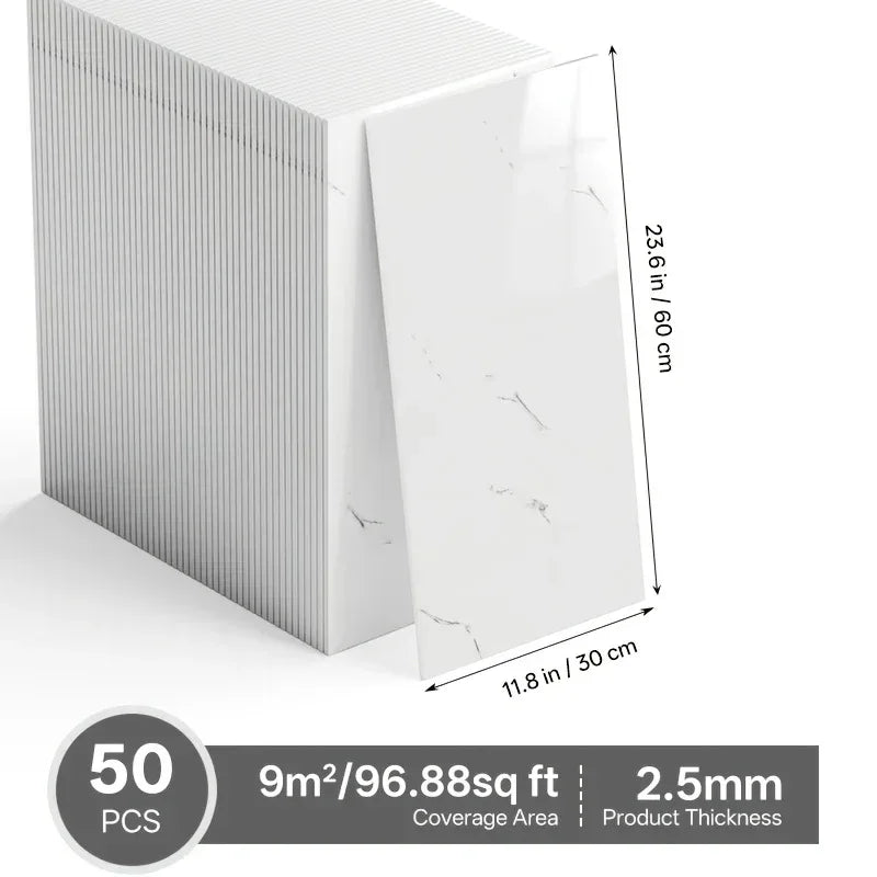 3D Wandfliesen Selbstklebend - Abziehen & Aufkleben Mosaik Wandpaneele - FUXLShop