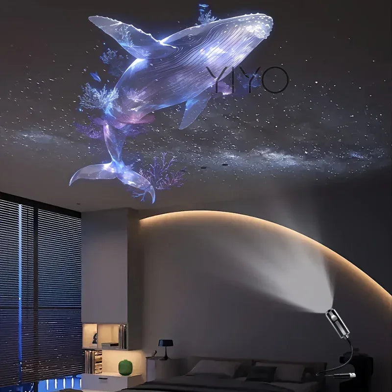USB-LED Projektorlampe Meeres-Motive – Nachtlicht Geschenkidee - FUXLShop