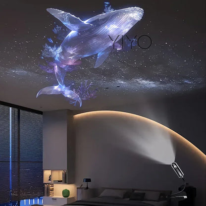 USB-LED Projektorlampe Meeres-Motive – Nachtlicht Geschenkidee - FUXLShop