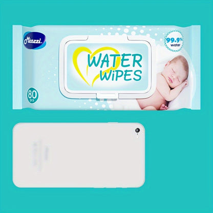 6er-Pack Feuchttücher (je 80 Stück) für Babys & Kinder – geeignet für Hände, Gesicht, Mund & Po, mit Aloe, reines Wasser, sanft & sicher