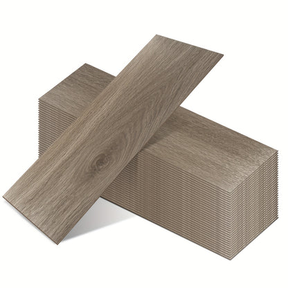 Vinyl Bodenbelag Selbstklebend 50 Stück - Wasserfeste Bodenfliesen Peel & Stick für Küche, Bad & Wohnzimmer