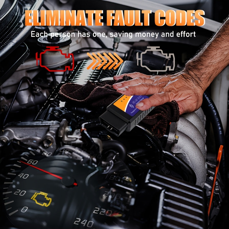 Wireless OBD2 Scanner Full System Scan Emission Test Echtzeit Datenanalyse für Android iOS OBD II Fahrzeugdiagnosegerät