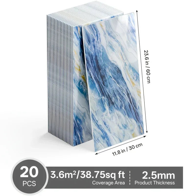 3D Wandfliesen Selbstklebend - Abziehen & Aufkleben Mosaik Wandpaneele - FUXLShop