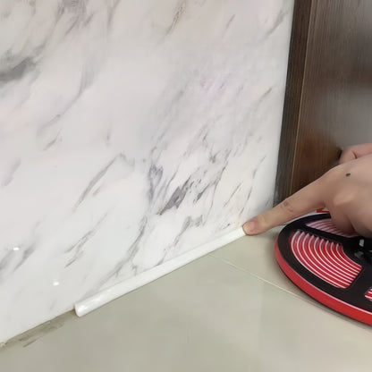 Wasserfestes, selbstklebendes Dichtband für Küche & Bad – Anti-Flecken PVC-Dichtung – Einfach anzubringen für Herd, Ecken & Keramikflächen - FUXLShop