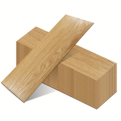 Vinyl Bodenbelag Selbstklebend 50 Stück - Wasserfeste Bodenfliesen Peel & Stick für Küche, Bad & Wohnzimmer