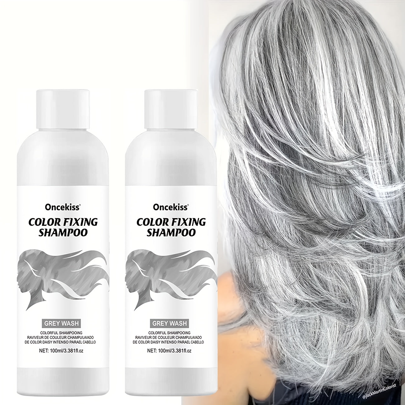 2er-Set Haarfärbe-Shampoo – Intensive Volltonfarbe, langanhaltend & pflegend, einfache Anwendung, verschiedene Nuancen, für alle Haartypen geeignet - FUXLShop