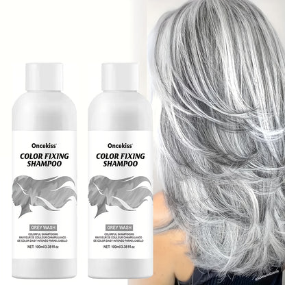 2er-Set Haarfärbe-Shampoo – Intensive Volltonfarbe, langanhaltend & pflegend, einfache Anwendung, verschiedene Nuancen, für alle Haartypen geeignet - FUXLShop