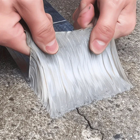 Aluminium Klebeband 10m x 5cm - Hitzebeständig & Wasserdicht - Alu-Reparaturband für Rohre Dächer & Leckagen - FUXLShop