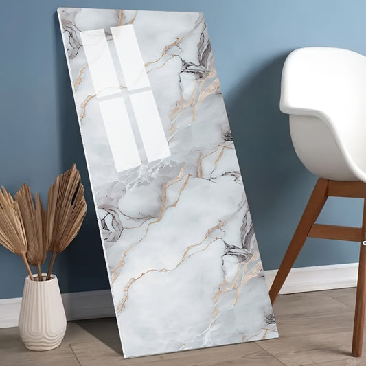 Box mit 10–50 selbstklebenden Wandaufklebern – Marmor-Optik, PVC & PE, glänzend, abnehmbar, für Küche, Bad & Wohnzimmer, einfache Montage
