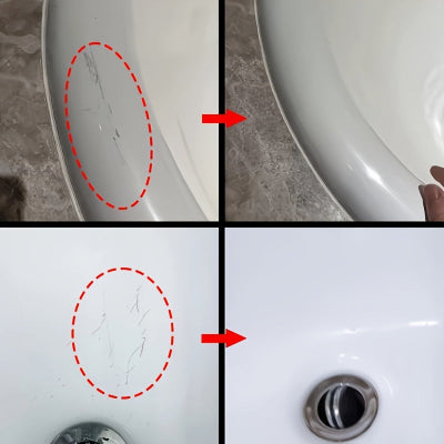 AGRP Kratzer-Reparatur-Wachs – Schnell wirkender Allzweck-Politur für Badewannen, Toiletten, Keramik, Acryl, Metall & Gusseisen (100g) - FUXLShop