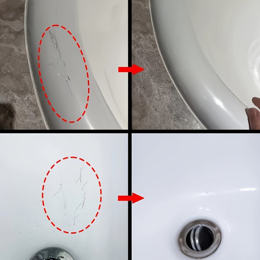 AGRP Kratzer-Reparatur-Wachs – Schnell wirkender Allzweck-Politur für Badewannen, Toiletten, Keramik, Acryl, Metall & Gusseisen (100g)