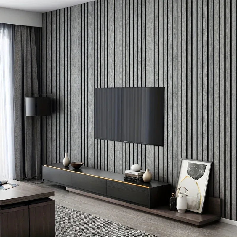 3D Holzmaserung Wandpaneele – Selbstklebend, Schaumstoff Tapete, Feuchtigkeitsbeständig, 40cm×300cm